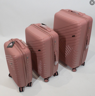 Set de 3 Valises ORAIS VOYAGE – Rose