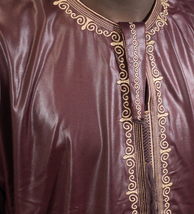 Qamis Homme Brodé – Élégance Traditionnelle PLUSIEURS COLORIS