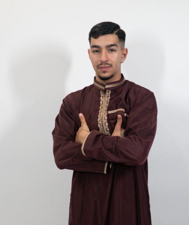 Qamis Homme AVEC PANTALON Broderies Dorées