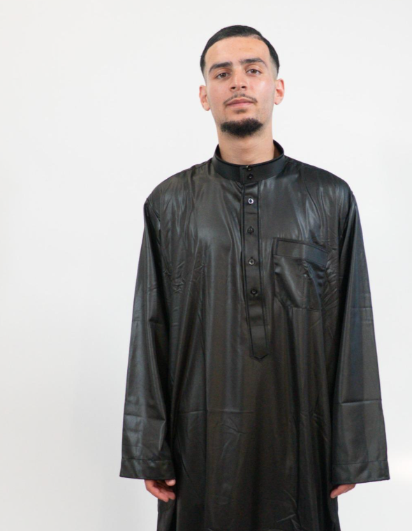 Qamis Homme avec colle ( plusieurs coloris dispo)